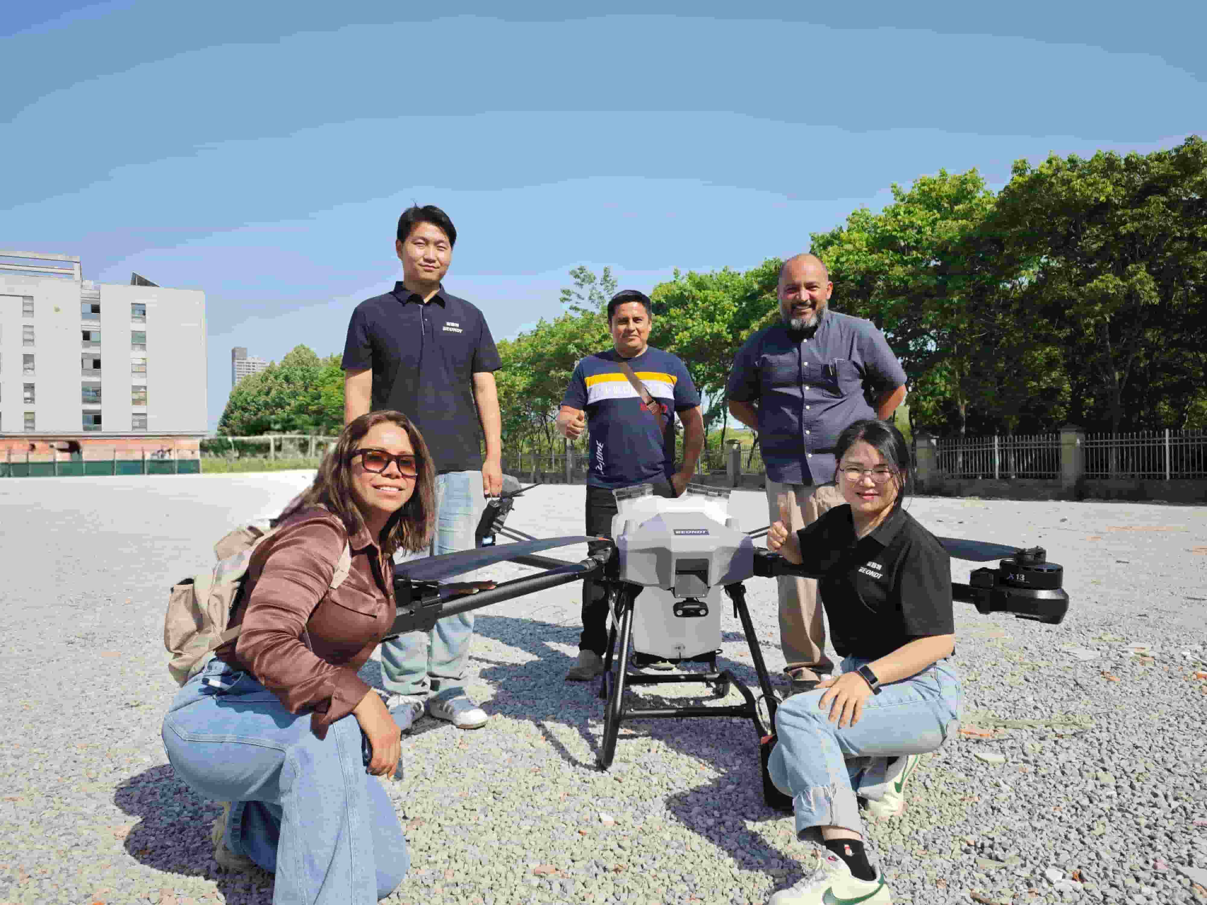 A high-level delegation from ‌MarCre Group‌, a prominent multinational conglomerate based in Mexico, recently visited ‌BEONDT‌, a global leader in agricultural drone technology. 